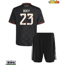 Bayern Munich Sacha Boey #23 Replica Third Minikit 2025-26 Short Sleeve (+ pants)